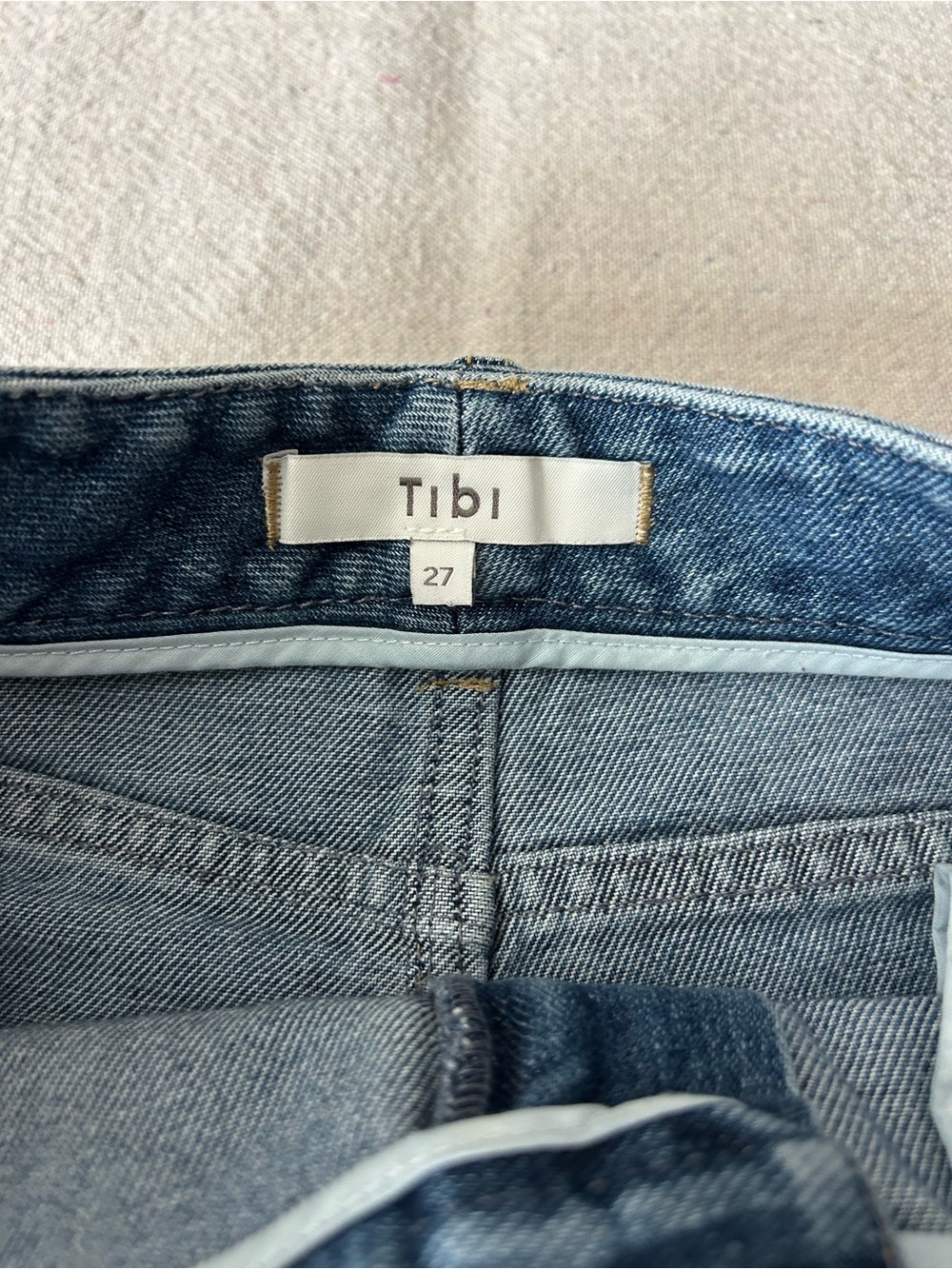 Tibi Mid Rise Skinny Jeans - Picture 3 of 5
